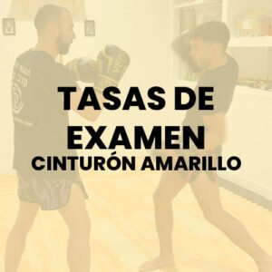 Tasas de examen - Cinturón amarillo