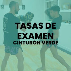 Tasas de examen - Cinturón verde